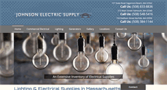 Desktop Screenshot of johnsonelectricsupply.net